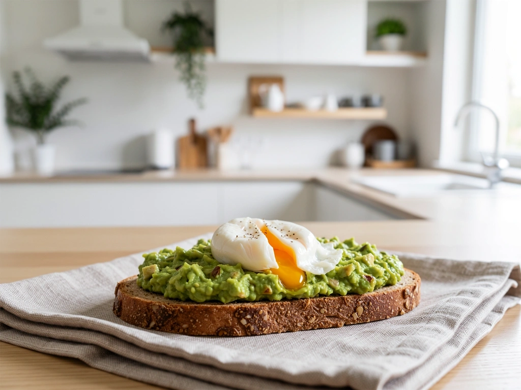 Avocado Toast met Gepocheerd Ei